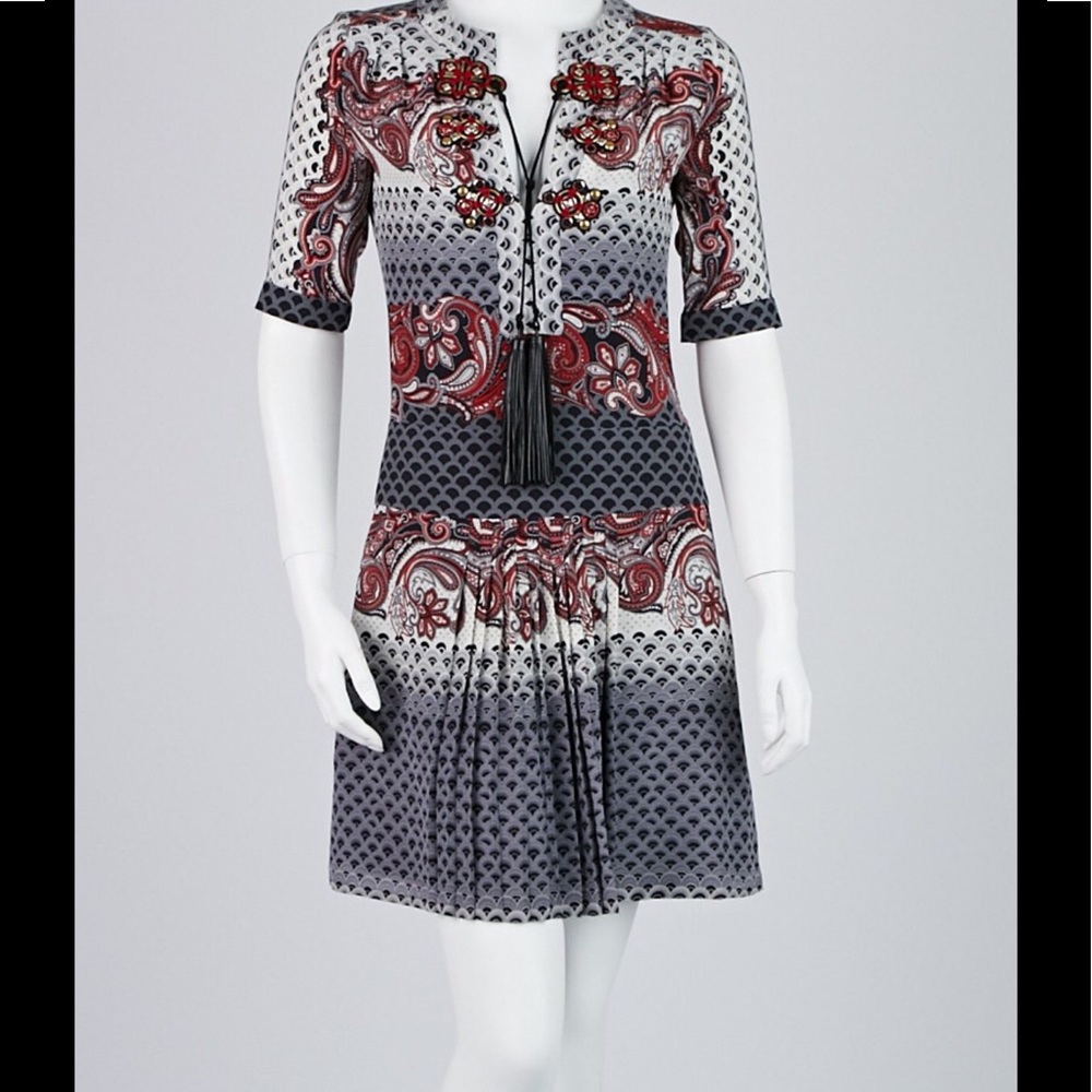 NWOT Gucci leather tassel detail dress - Picture 2 of 8